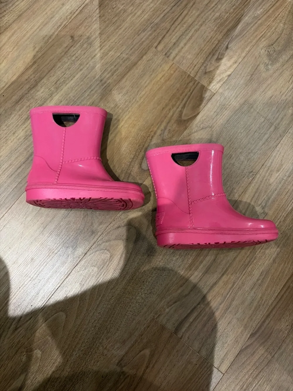 UGG Infant Rain boots Size 7 Pink